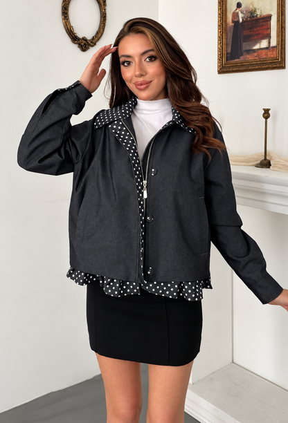 Veste Chic à Pois