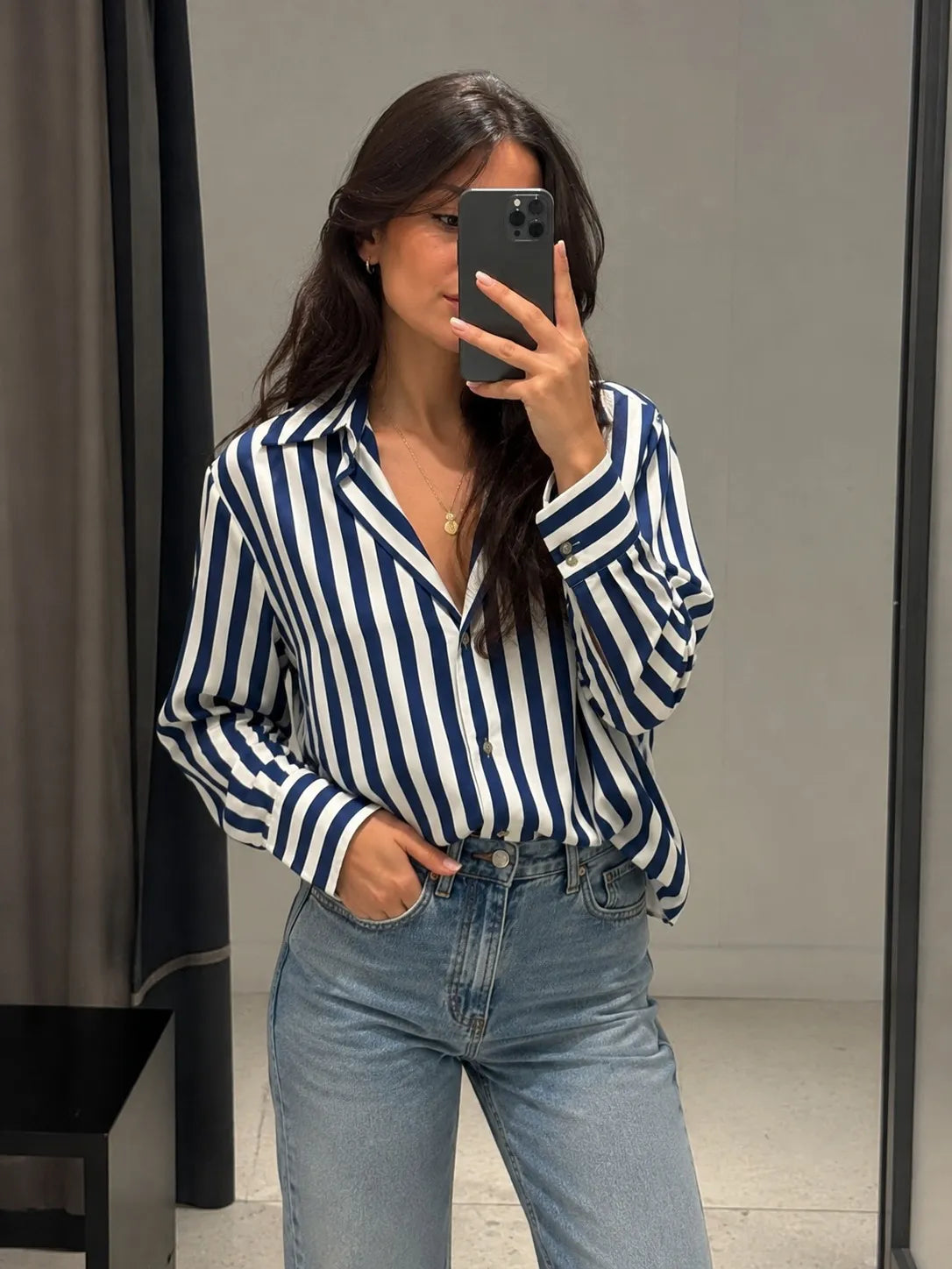 Chemise Marina Rayée